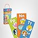 Melissa & Doug Poke-a-Dot! Alphabet Jumbo Learning Cards, 13 Double Sided Interactive ABC Flash Cards, Educational Activities for Toddlers and Preschoolers, Ages 1+