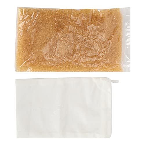 Sonew Aquarium Soft Water Resin Filter - 500ml Water Softener Pillow, GH Reducer, Ion Exchange Technology for Hard Water in and Seawater