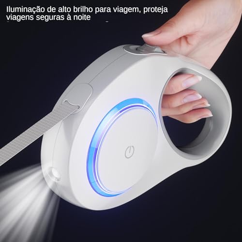 Trelas retráteis para passear com cães, Trelas retráteis para cães - Guias retráteis automáticas par
