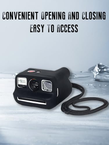 Funda de silicona para Polaroid Go Gen 2, negra miniatura 4