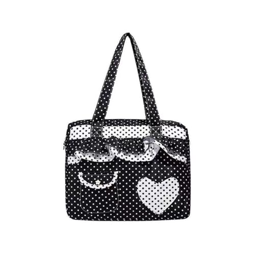 Bolso Tote con Estampado de Lunares VCM miniatura 1