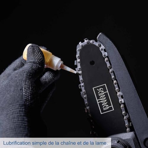 Mini tronçonneuse IXES 20V pour élagage rapide avec guide 5 pouces - 7
