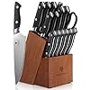 16-PCS-Knife-Set-with-Block-Japanese-Kitchen-Knife-Set-with-5-Layers-High-Carbon-9Cr18Mov-Stainless-Steel-Ultra-Sharp-Professional-Chef-Cooking-Knives-with-Ergonomic-Handle-Dishwasher-Safe 16 PCS Knife Set with Block, Japanese Kitchen Knife Set with 5 Layers High Carbon 9Cr18Mov Stainless Steel, Ultra-Sharp Professional Chef Cooking Knives with Ergonomic Handle, Dishwasher Safe