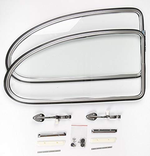 Price comparison product image M-VDub Popout Windows Assembly Complete Kit Compatible with Typ1 1 Bug Beetle 1950-1964 (1965-1977)