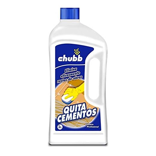 Chubb - Limpiador Quitacementos Limp-S Chubb 1 L