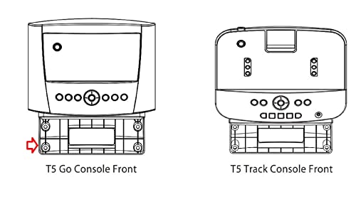 Image of T5 Go Display Console Assembly GCT5-000X-0103 Works with Life Fitness T5-XX00-0103 Treadmill