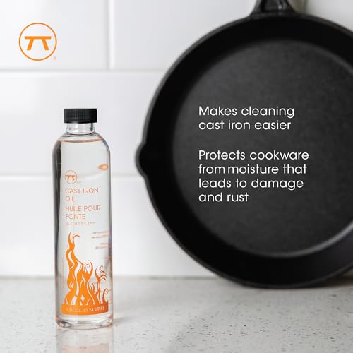Image of Outset Cast Iron Soap and Cast Iron Seasoning and Conditioning Set | Easily Clean & Remove Rust From Your Cast Iron Pans | 100% Natural Cast Iron Soap & Conditioner Set | Cleaning Gadget