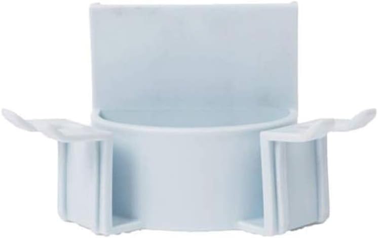 Suction Wall Toothbrush Holder, Bathroom Toothbrush Cup Holder Rack, No Punch Hole Hanging Toothbrush Holder(D)