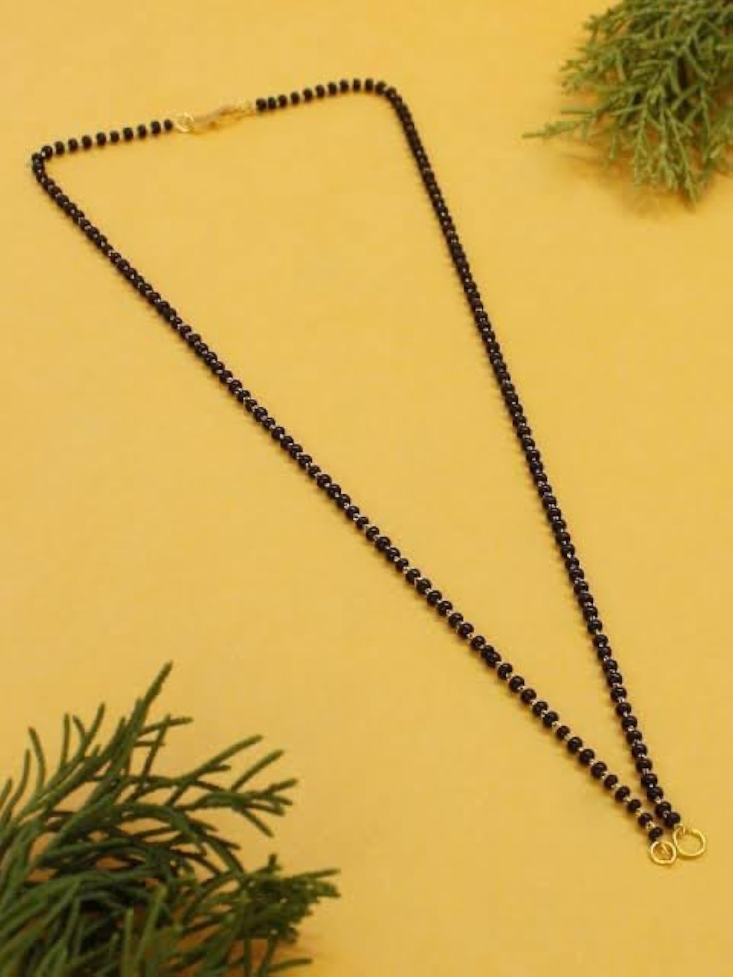 Women's Double Line Mangalsutra Chain, 18 Inches