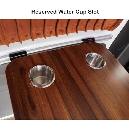 Table de repas pliante pour camping-car résolvant le manque d'espace - 5