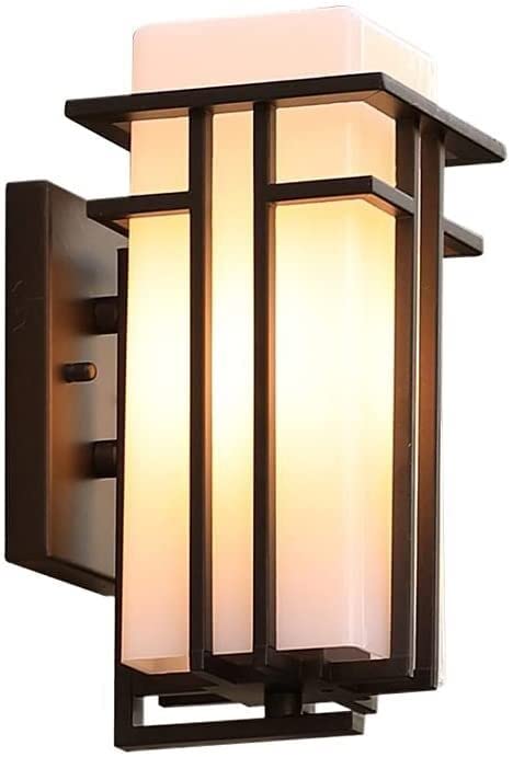 Apliques de exterior elegantes WQHPLMD con cristal de alta calidad y protección IP65