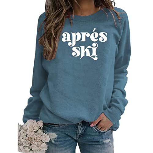 Après Ski Sweatshirt, Winter Sports Sweatshirt, Ski Weekend Trip, Girls Weekend Sweatshirt, Apres Ski Sweater - Main Image
