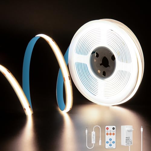 6 Luci LED Sotto Mobile Dimmerabili - 12W, Bianco Puro 6000K, Con Dimmer Rotante Per Cucina E Vetrine - Foto 4