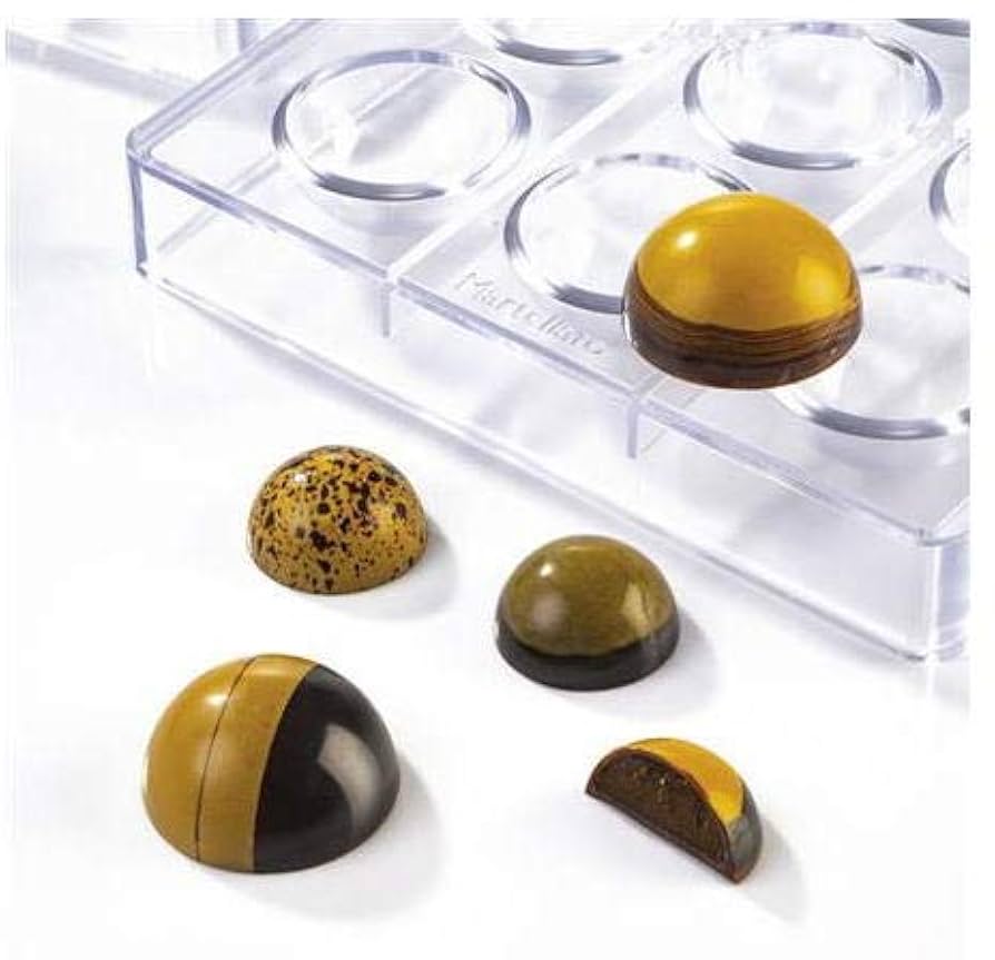 Amazon.co.jp: GrandChef チョコレート型martellato【MA5000半球