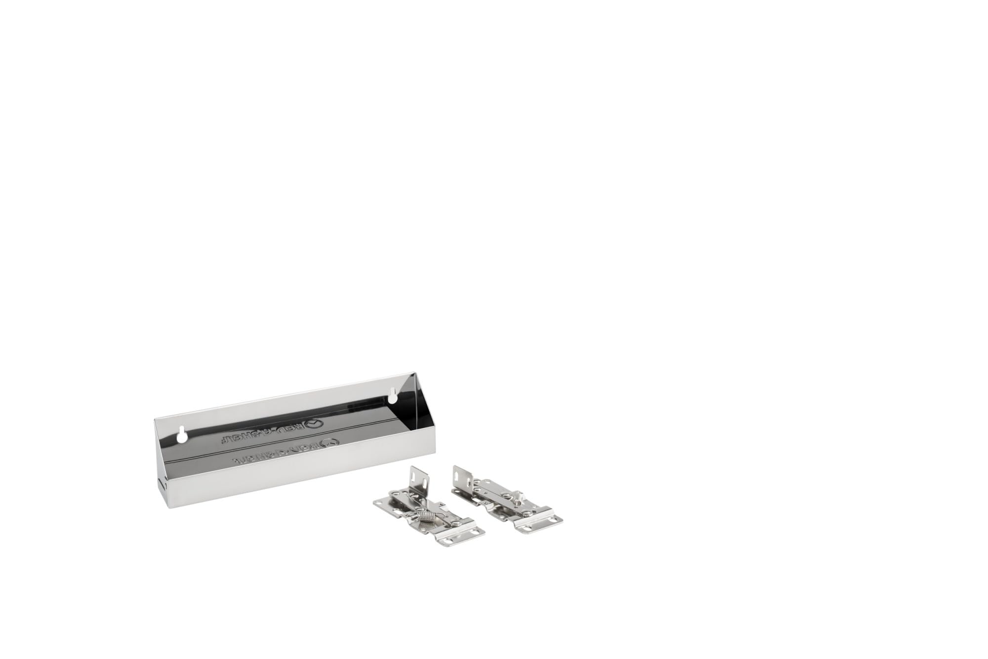 REV-A-SHELF 11.25" Stainless-Steel Tip-Out Tray w/Hinges for Sink Base Cabinets