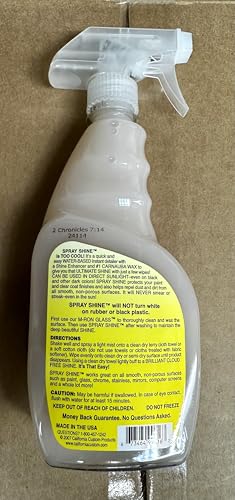 California Custom Spray Shine cera líquida con carnauba 16 oz miniatura 7