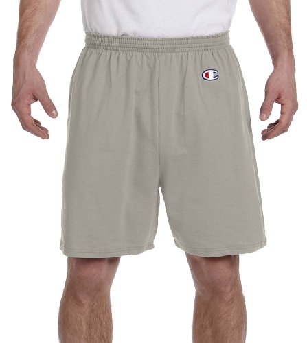 Champion Adult Cotton Gym Short, Oxford Gray, XX-Large