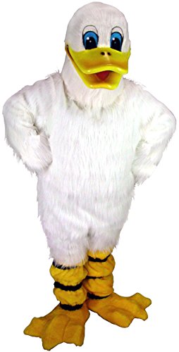 White Duck Mascot Costume