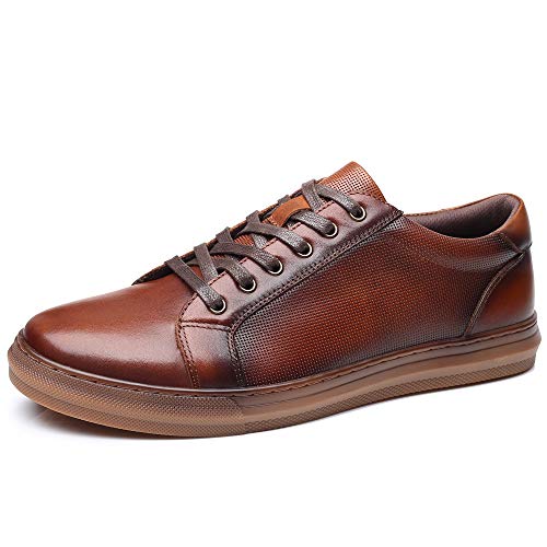 Arkbird Casual Sneakers Breathable Lace-Up Leather Walking Shoes Comfortable Fashion Sneakers for Men Daily Work product thumbnail 15
