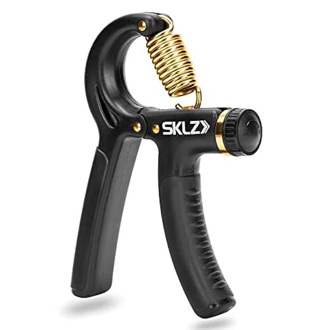 SKLZ Grip Strength Trainer Adjustable Resistance Trainer for Hand, Wrist, and Forearms