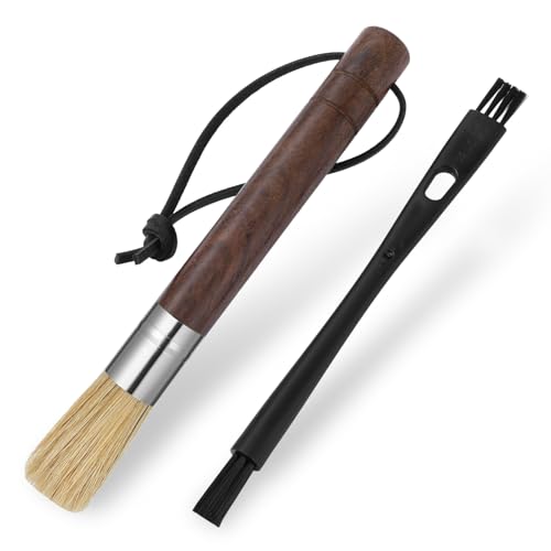 2 Pack Espresso Machine Brush Cleaner Tool Coffee Grinder Cleaning