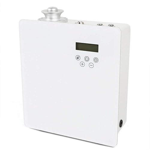 Gdrasuya10 Difusor de aceite esencial LCD, difusor de aromaterapia, máquina de fragancia, difusor de atomización nebulizante, para el hogar,