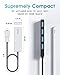BYEASY USB Hub, USB 3.1 Type-C to USB-A 3.0 Hub with 4 Ports and 2ft Extended Cable, Ultra Slim Portable USBC Splitter for MacBook, Mac Pro/Mini, iMac, PS5, Surface Pro, Flash Drive(Black)