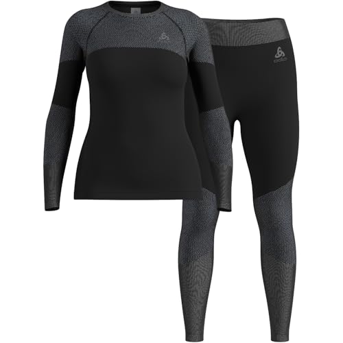 Ensemble thermique Odlo femme XS chaud et respirant pour le sport