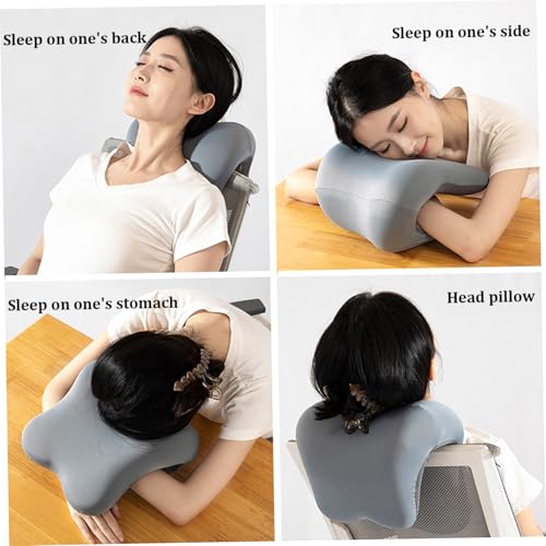 Support de chaise en mousse mémoire de forme avec couverture douce en polyester et spandex - 4