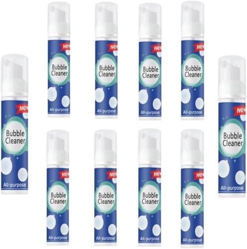 泡クリーナーキッチン用多機能泡クリーナー Drvruro 油汚れ防止キッチンクリーナー深層洗浄スプレー貼り合せ泡スプレー洗剤泡スプレー自動ディスペンサ万能泡スプレー (10PCS)