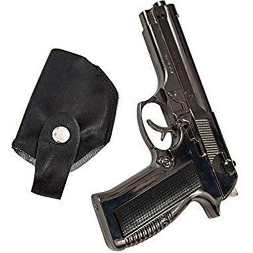 Image of PIA INTERNATIONAL Fully Metal Gun Shaped Cigarette Lighter