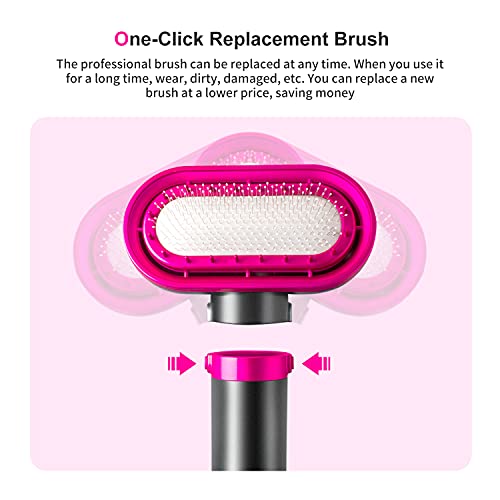 image for HZXINWANG Dog Hair Dryer,2-in-1 Pet Hair Dryer & Comb,360-Degree Circu