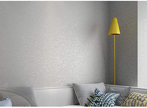 Image of Self Adhesive Wallpaper for Furniture, Almirah, Table Top, Wardrobe, Kitchen, Cupboard Decal & Door| Kitchen Wall Paper Sticker DIY PVC Self Liner Vinyl Stickers. (Silver Grey, 16x200 Inch)