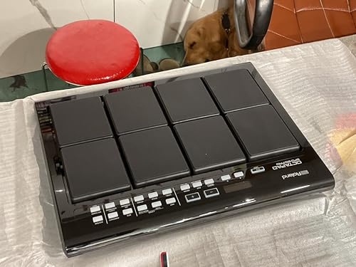 Image of Self Adhesive Silicon Rubber Patchment Set Of 8 Pcs For Roland Octapad SPD-20. Super look & Bounce, Ultimate Premium Quality Silicon, Protect Your Octapad From Hard Hitting.(BLACK)