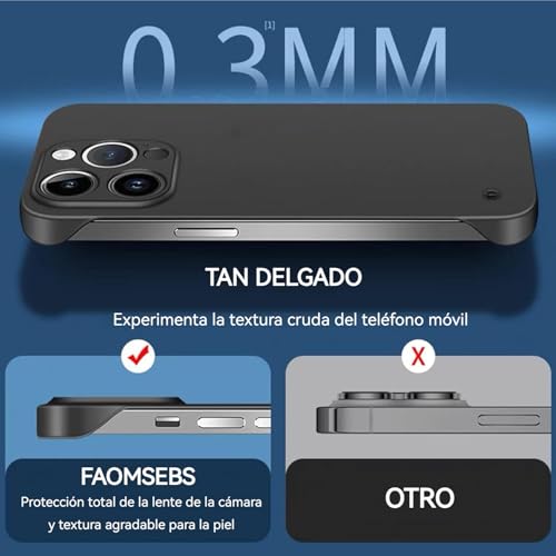 Coque iPhone 15 Pro Max antichoc ultra fine pour éviter la surchauffe ES