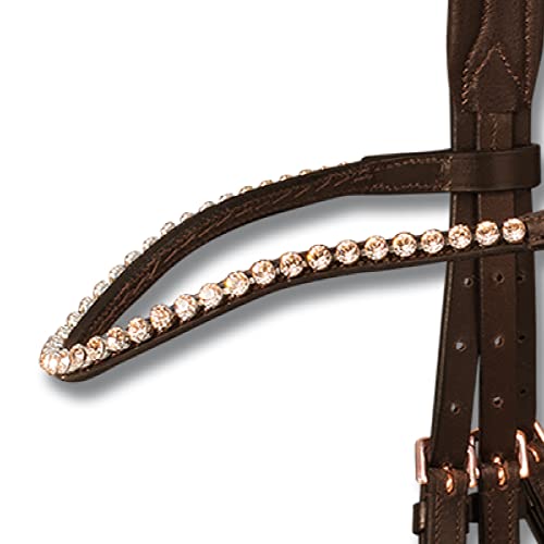 Foto von WALDHAUSEN X-Line Trensenzaum Rosé, WB, braun