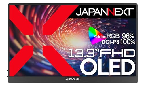 Amazon.co.jp: JAPANNEXT 13.3インチ モバイルモニター OLED