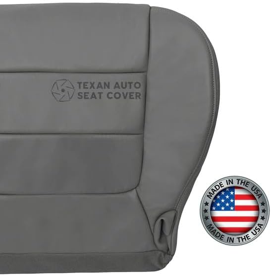 Miniatura 7 de Funda de asiento de cuero sintético para parte inferior del lado del conductor, reemplaza las fundas de asiento interiores antiguas y rasgadas