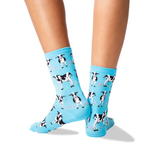 Image of Hot Sox Women's Novelty Geometric Pattern Crew