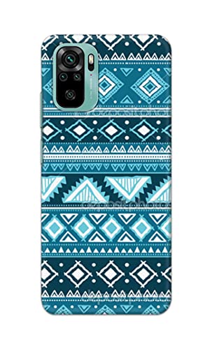 Image of PRINTFIDAA Coloured Tribal Pattern Hard Back Cover for Redmi Note 10, Redmi Note 10S Back Cover -(P6) KAT1008