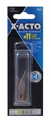 Lamina X-acto X#11 Com 5 Unidades