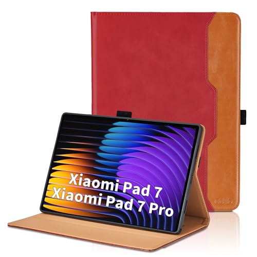 Funda para Xiaomi Pad 7 y 7 Pro 2025 de 11.2'' con Carcasa Antichoque de Piel PU