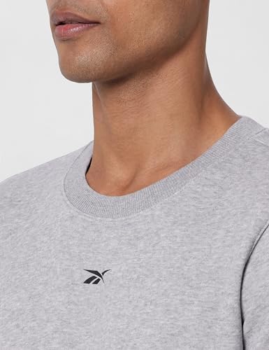 Image of Reebok Men's Cotton Round Neck Sweatshirt