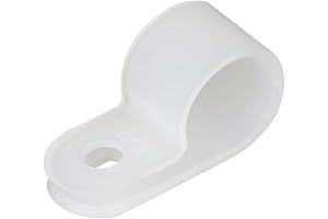 200Pcs 1/2 Inch Nylon Cable Clamp Assortment