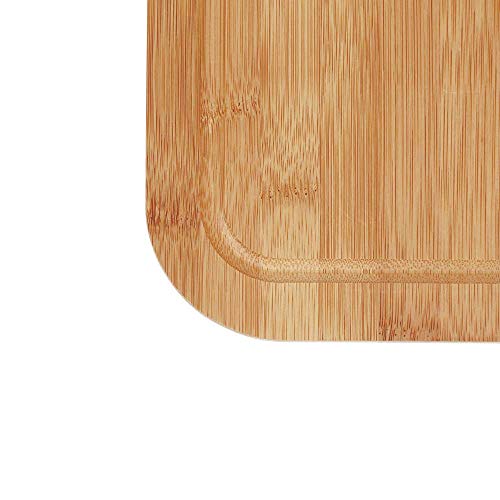 Mor - Conjunto Churrasco Bamboo Tábua 30Cm X 50Cm Com Alça