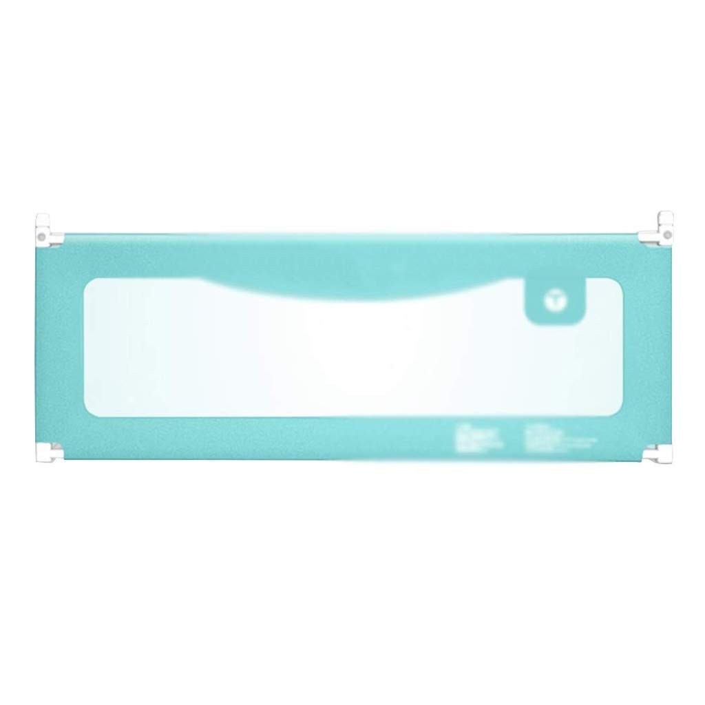 Barrière de lit bleu 150cm pour veiller sur le sommeil d'enfant