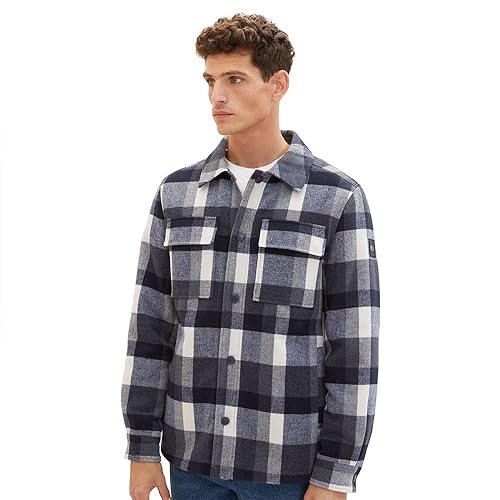 Manteau léger moderne homme Tom Tailor coupe ajustée