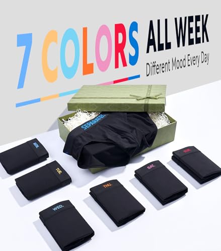 Separatec Mens Underwear Briefs Breathable Moisture Wicking Rayon Made From Bamboo Cooling Briefs Underwear for Men 7 Pack2