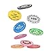 zoragarria 100 Pcs Custom Poker Chips with Logo, Personalized Plastic Drink Chips for Bar, Business Events Cards, Board Games,Double Side Full-Color Printing