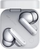 CMF by Nothing Buds Pro 2 Wireless Earbuds, Hi-Res Audio with LDAC, 50 dB Hybrid Noise Cancellation Earphones, Ultra Bass Technology, Bluetooth 5.3, 6 HD Mics Headphones, Light Grey